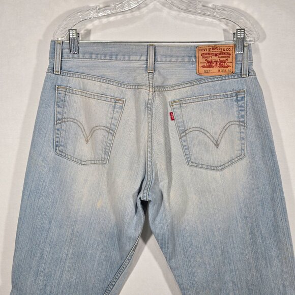 Vintage LEVI'S 527 Low Boot Cut Trash Yellowstone Heavy Duty Jeans Size W33 L32. - Picture 4 of 17